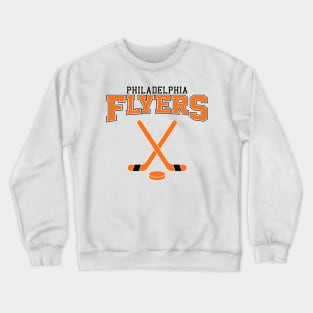 Retro Philadelphia Flyers Hockey Team Crewneck Sweatshirt
